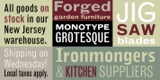 Monotype Grotesque font download