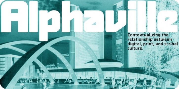 Alphaville font preview