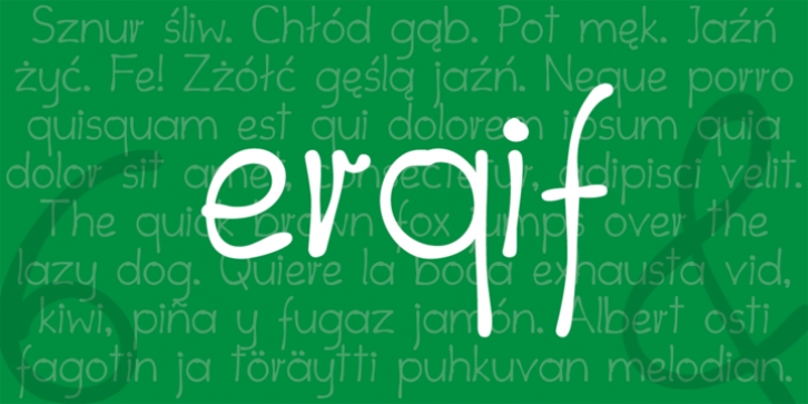 erqif font preview