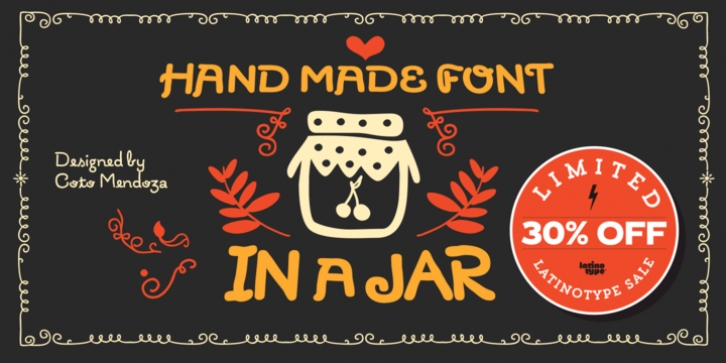 In a Jar font preview