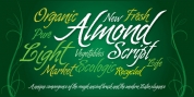 Almond Script font download