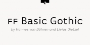 FF Basic Gothic Pro font download