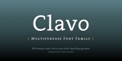 Clavo font download
