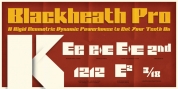 Blackheath Pro AOE font download